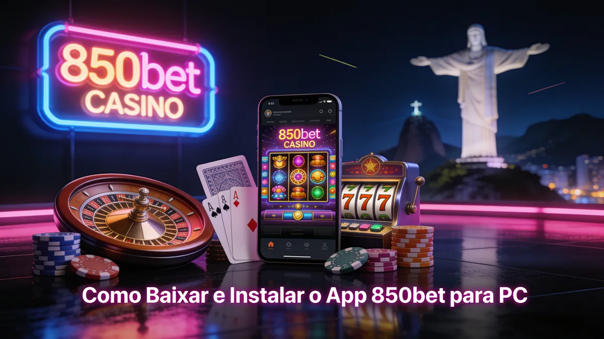 850bet no Brasil — Como Baixar e Instalar o App 850bet para PC