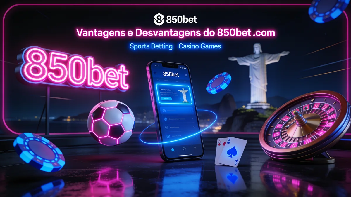 Vantagens e Desvantagens do 850bet .com — 850bet no Brasil